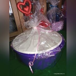 Tupperware,large,purple